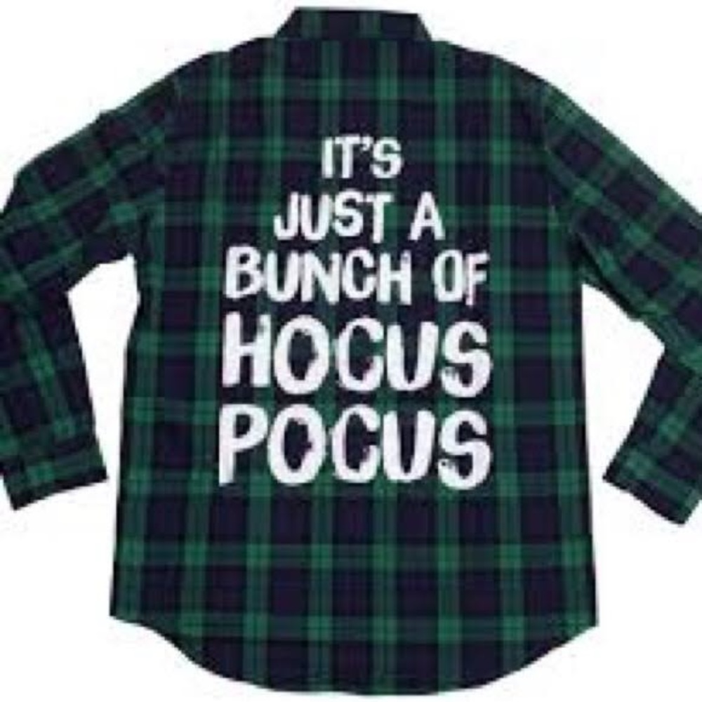 Cakeworthy Hocus Pocus Flannel (Rare!)